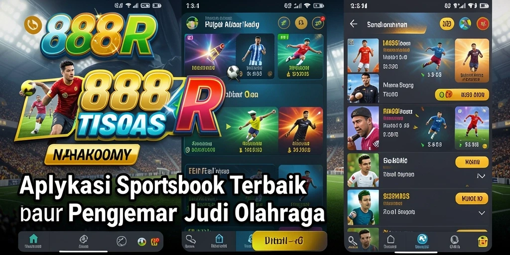 Tampilan screenshot gameplay 888R yang mendebarkan di Sportsbook.
