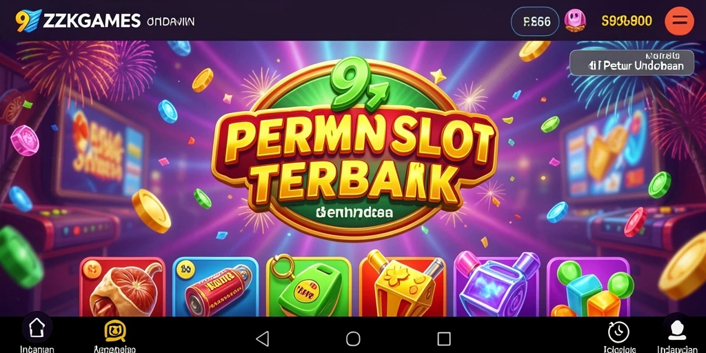 Tampilan permainan slot 9ZKGAMES yang menarik dan penuh warna.