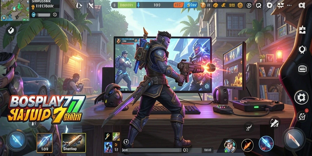 Tangkapan layar BOSPLAY77 menampilkan gameplay yang menarik dan interaktif.