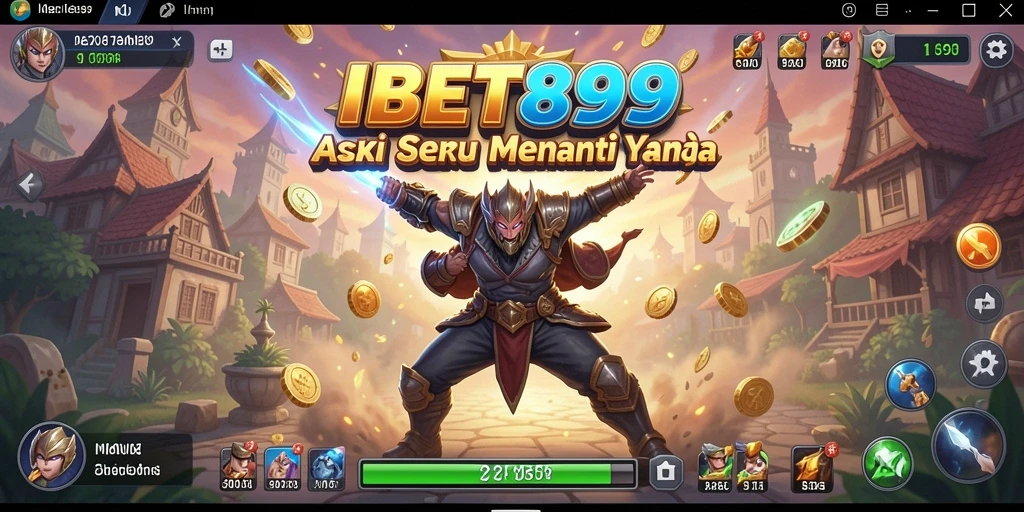 Screenshot menampilkan aksi seru dalam gameplay IBET899.