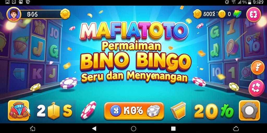 Tampilan gameplay Bingo yang seru di MAFIATOTO.