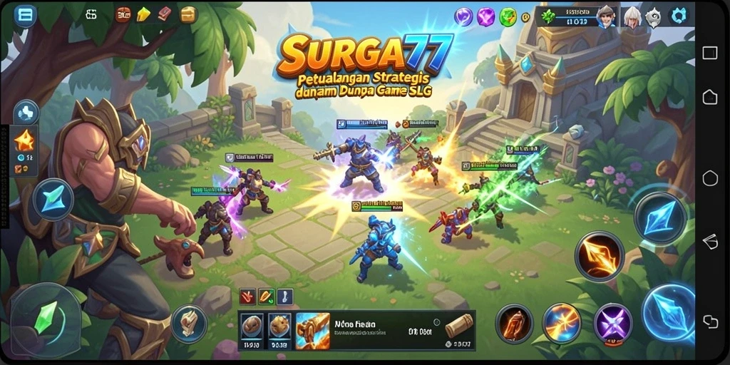Gameplay mengasyikan di dunia SURGA77 dengan strategi mendalam.